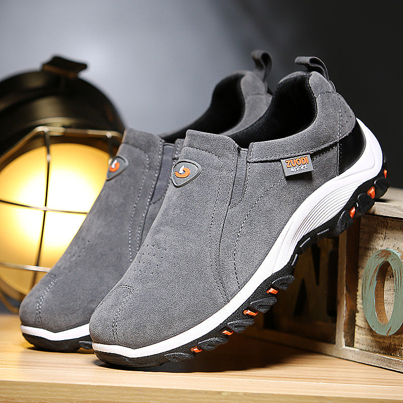 OwenGrid Men's Wear-resistant Outdoor Trekking Shoes