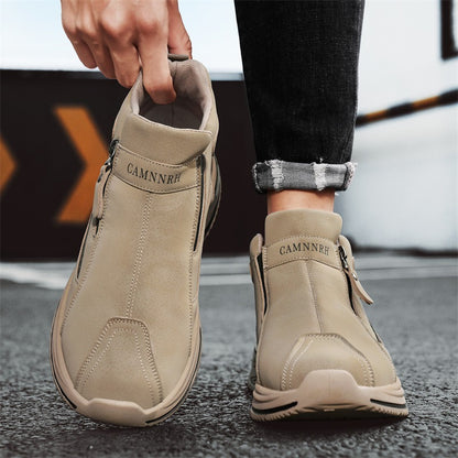 OwenGrid Men's Waterproof Comfort Italian Suede Boots