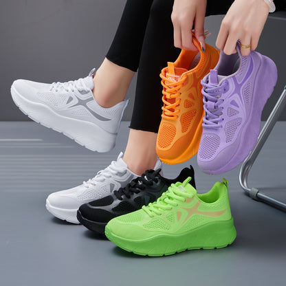 Women's Flyknit Versatile Lightweight Breathable Walking Shoes