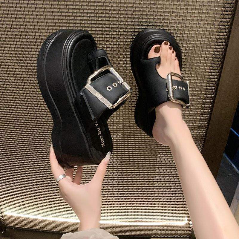 Women's Open-toe Wedge-heeled Platform Sandals