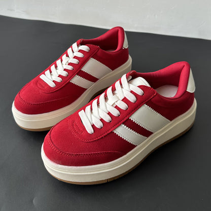 Women's Fashion Suede Platform Shoes