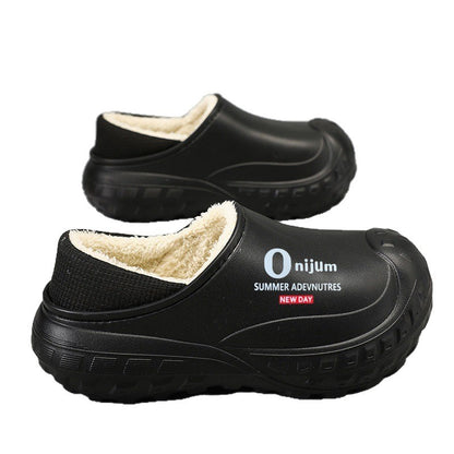 OwenGrid Men's Soft Heel Non-slip Indoor & Outdoor Closed-toe Sandals