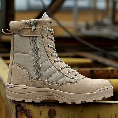 Men's Camping Hiking Waterproof Wear-resistant Boots