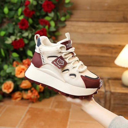 Women's High-Top Platform Casual Sneakers