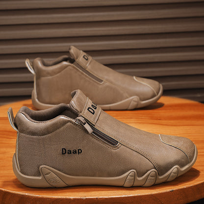 OwenGrid New Men's High-top Non-slip Ankle Boots