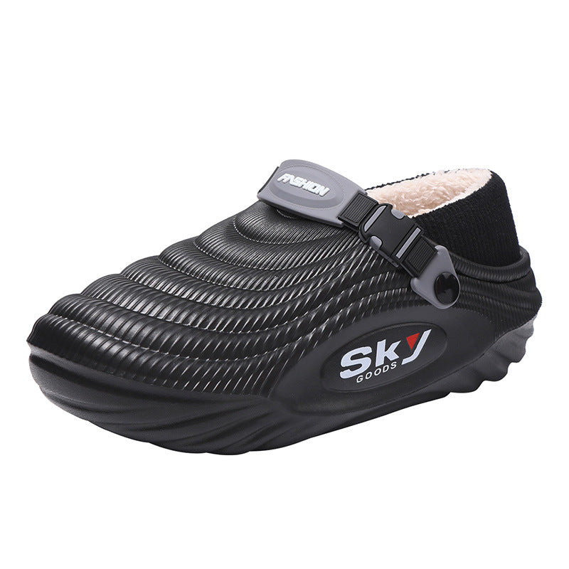 OwenGrid New Men's Thick Warm Winter & Autumn Cotton Slippers