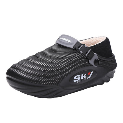 OwenGrid New Men's Thick Warm Winter & Autumn Cotton Slippers
