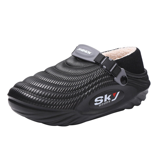 OwenGrid New Men's Thick Warm Winter & Autumn Cotton Slippers