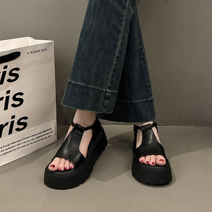 Women's Elegant Open Toe Platform Sandals