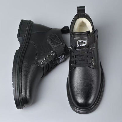 Men's Winter Warm High-Top Soft-Soled Martin Boots