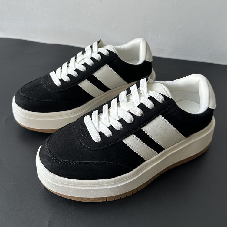 Women's Fashion Suede Platform Shoes