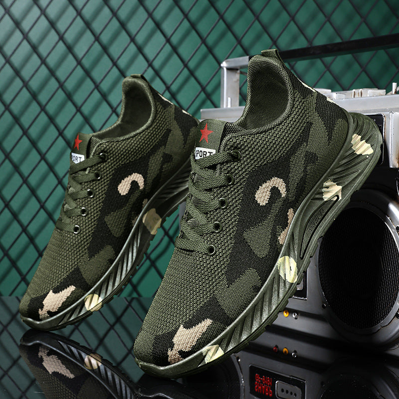 Outdoor Camouflage Regular Fur Lining Casual Sneakers