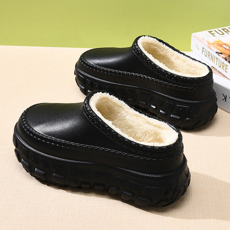 Autumn/Winter Non-Slip Outdoor Warm Closed-Toe Sandals