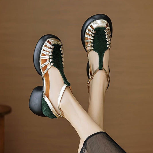Women's Platform Hollow High Heel Sandals