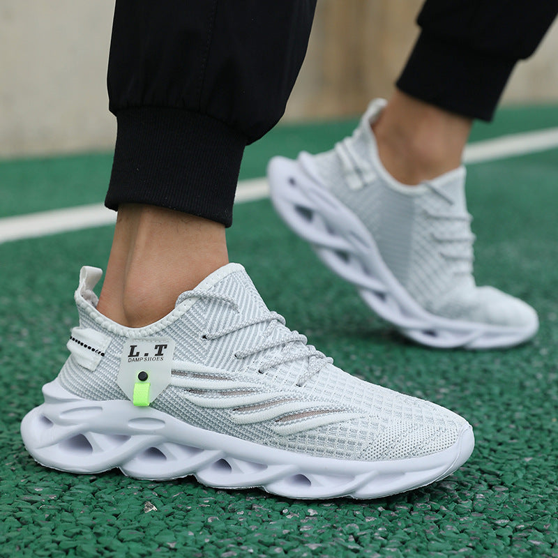 OwenGrid Men's Mesh Breathable Casual Soft-Soled Outdoor Shoes