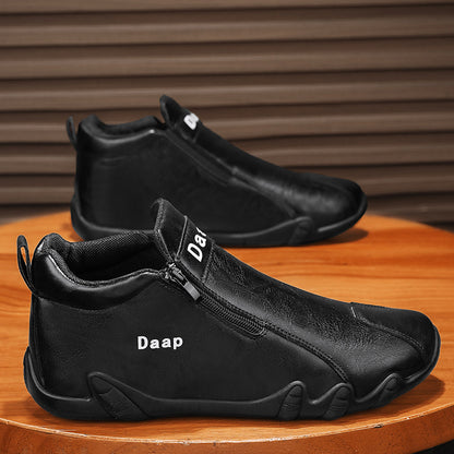 OwenGrid New Men's High-top Non-slip Ankle Boots