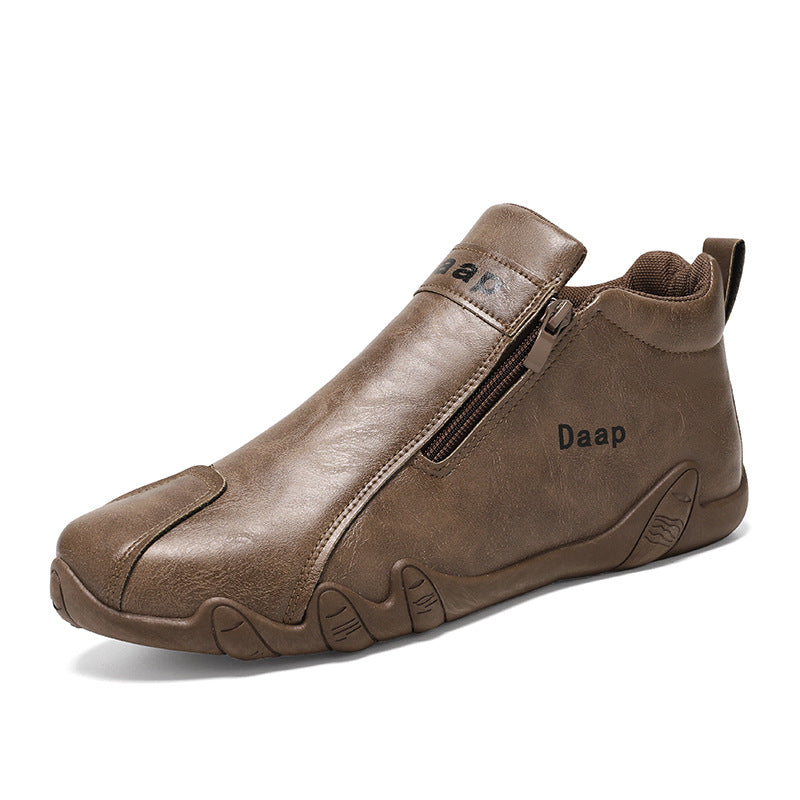 OwenGrid New Men's High-top Non-slip Ankle Boots