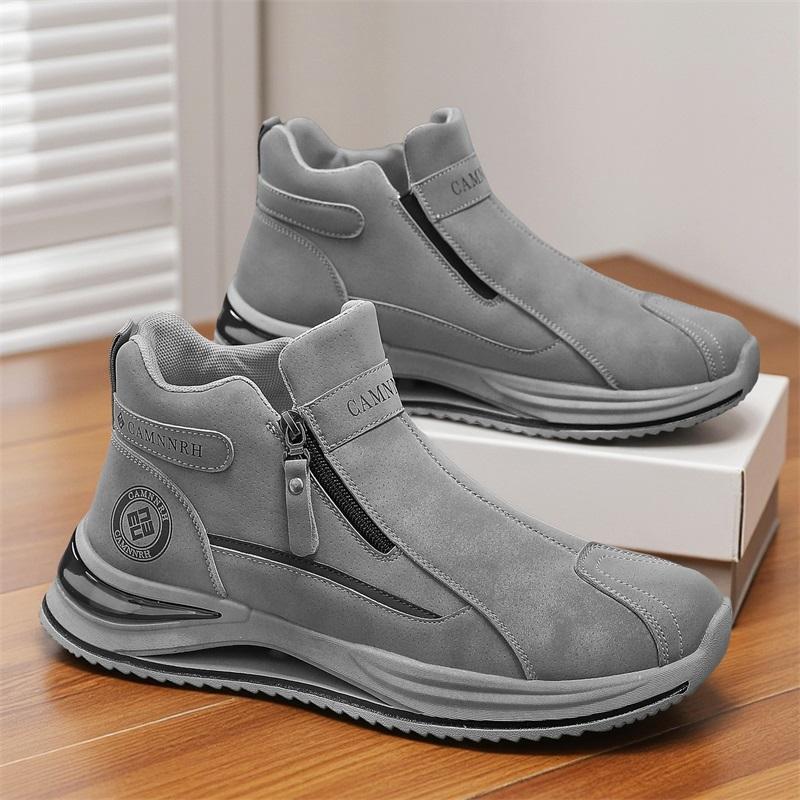 OwenGrid Men's Waterproof Comfort Italian Suede Boots