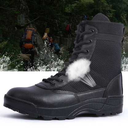 Men's Camping Hiking Waterproof Wear-resistant Boots