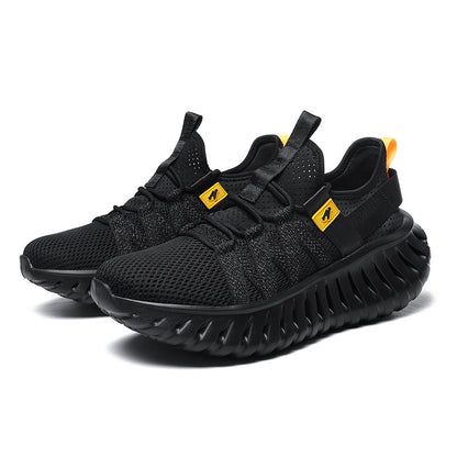 OwenGrid Men's Textile Lining Outdoor Rubber Sole Sports Casual Shoes