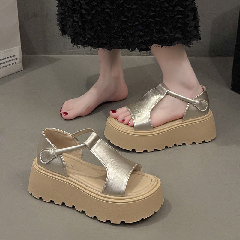 Women's Elegant Open Toe Platform Sandals