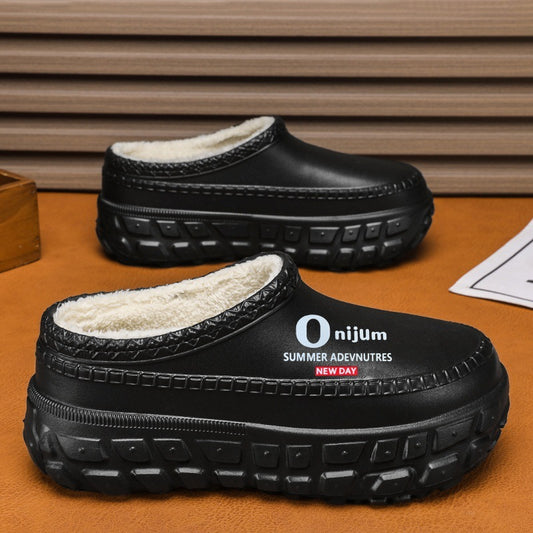 Autumn/Winter Non-Slip Outdoor Warm Closed-Toe Sandals