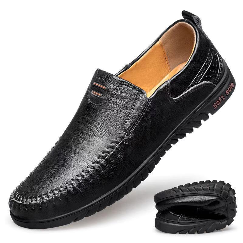 OwenGrid Men's Retro Soft and Lightweight Loafers
