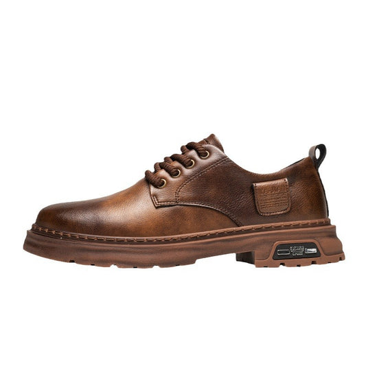 Men's Retro Low-top Big Head Martin Boots