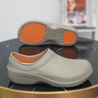 OwenGrid Anti-Slip Chef Clogs
