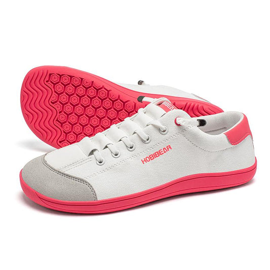 HOBIBEAR Women's Minimalist Canvas Wide Width Slip-on Shoes