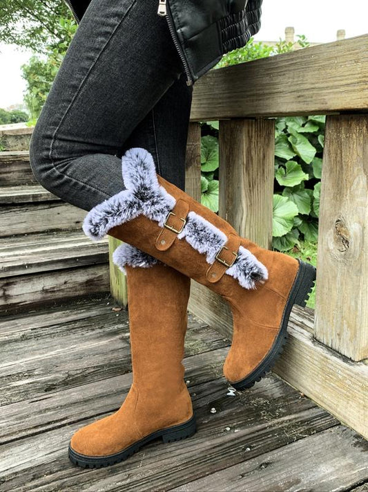 Women's Fuzzy Winter Warm Boots