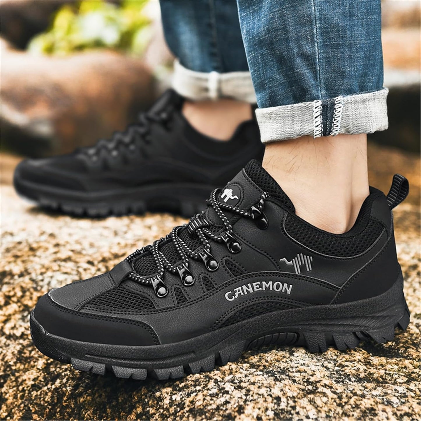 Men's Hiking Lightweight Outdoor Travel Sneakers