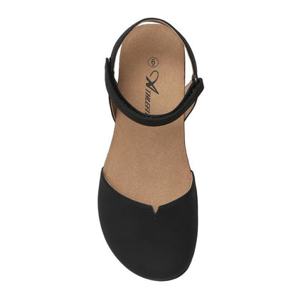 Women's Closed Toe Arch Support Flat Sandals