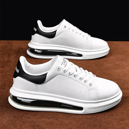 Men's Fashion Patchwork Lace Up Air-Cushion Shoes