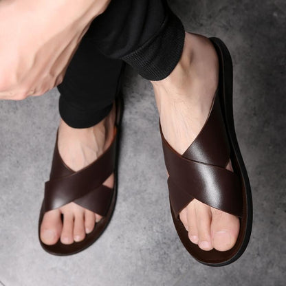 OwenGrid Mens Flip Flops Comfort Casual sandals