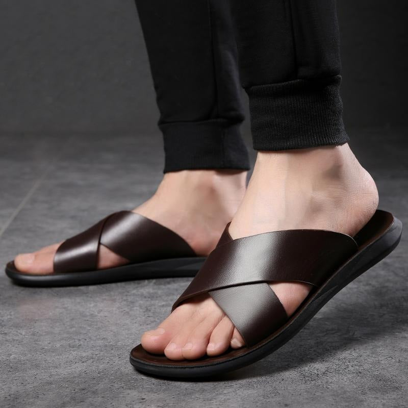 OwenGrid Mens Flip Flops Comfort Casual sandals