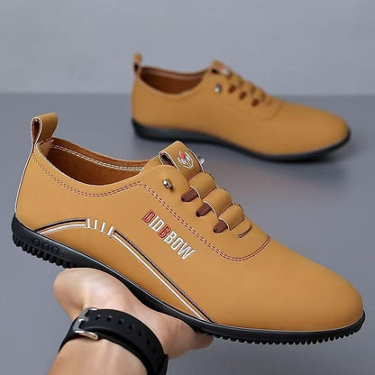 Men's Autumn Lightweight Soft Sole Leather Shoes