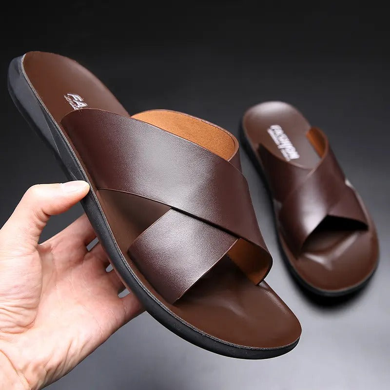 OwenGrid Mens Flip Flops Comfort Casual sandals