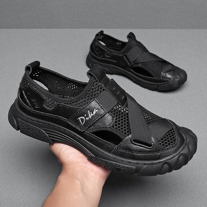 OwenGrid Men's Outdoor Mesh Ultra Fiber Casual Sandals