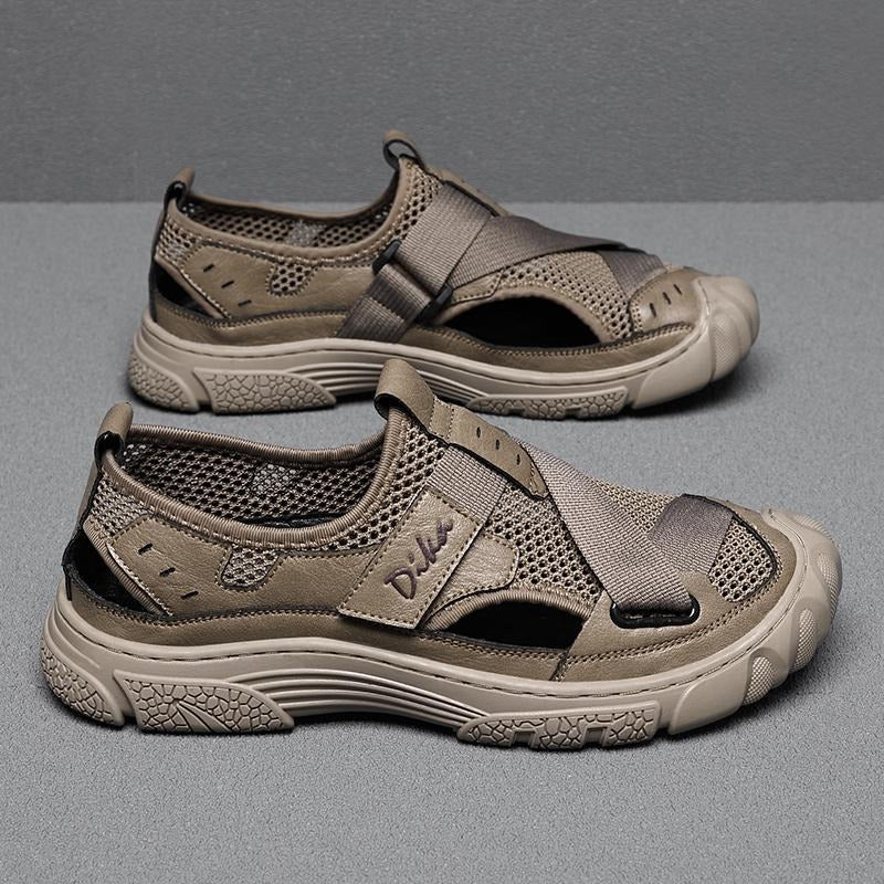 OwenGrid Men's Outdoor Mesh Ultra Fiber Casual Sandals
