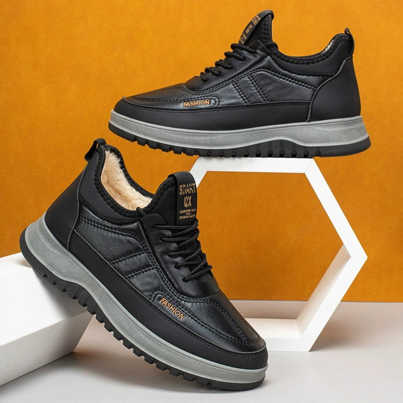 Men's Comfortable Warm Shoes: Waterproof & Slip-Resistant