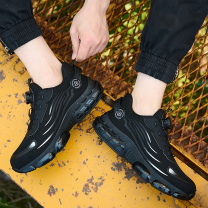 Men's Steel-toe Lightweight Puncture-resistant Work Shoes