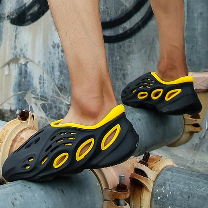OwenGrid Men's Thick Sole Non-slip Comfortable Soft Outdoor Sandals