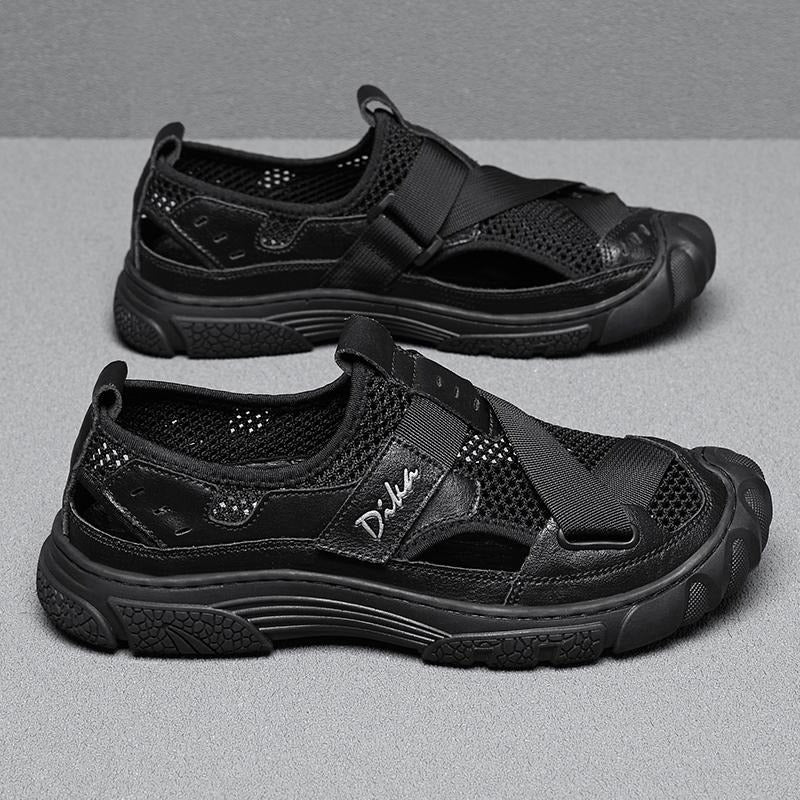 OwenGrid Men's Outdoor Mesh Ultra Fiber Casual Sandals