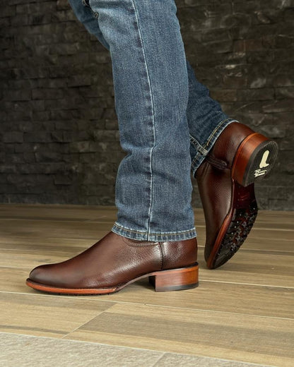 Men's Venado Deerskin Leather Ankle Boots