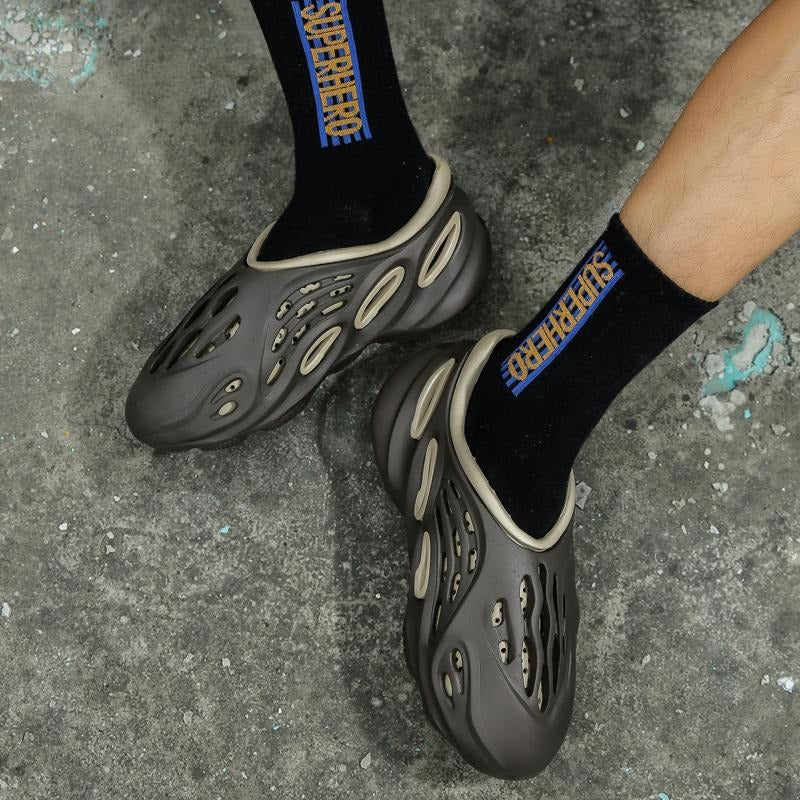 OwenGrid Men's Thick Sole Non-slip Comfortable Soft Outdoor Sandals