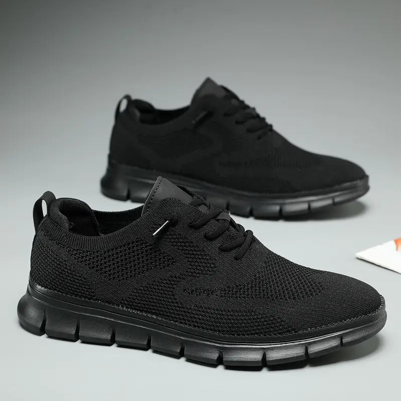 OwenGrid Men's Mesh Oxfords Business Casual Daily Wear Shoes