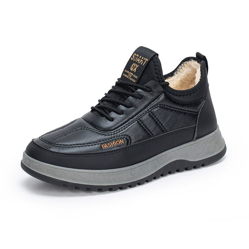 Men's Comfortable Warm Shoes: Waterproof & Slip-Resistant