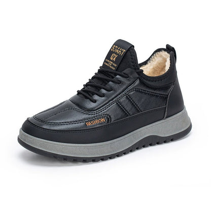 Men's Comfortable Warm Shoes: Waterproof & Slip-Resistant
