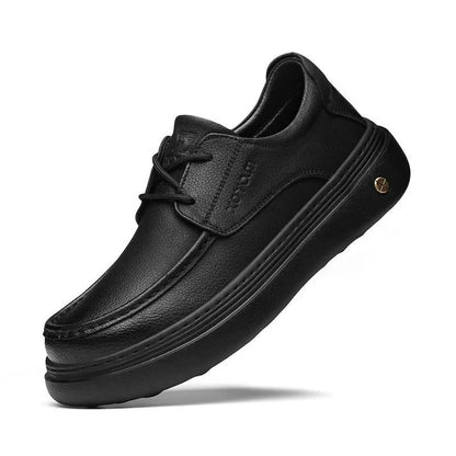 OwenGrid Men's Handcrafted Lace-up Versatile Shoes